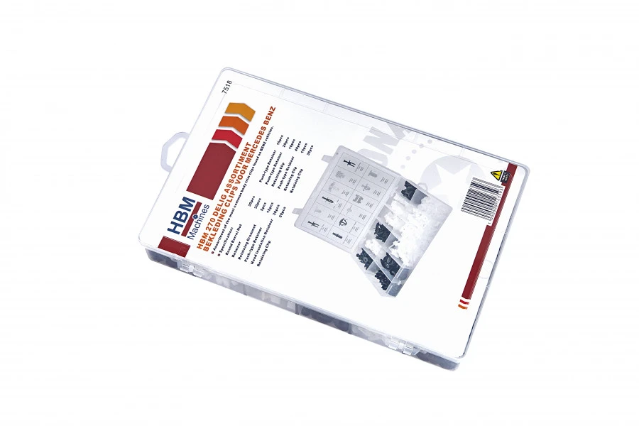 HBM 270 Delige Assortiment Bekleding Clips Voor Mercedes Benz 2 HBM 270 Delige Assortiment Bekleding Clips Voor Mercedes Benz - Afbeelding 2