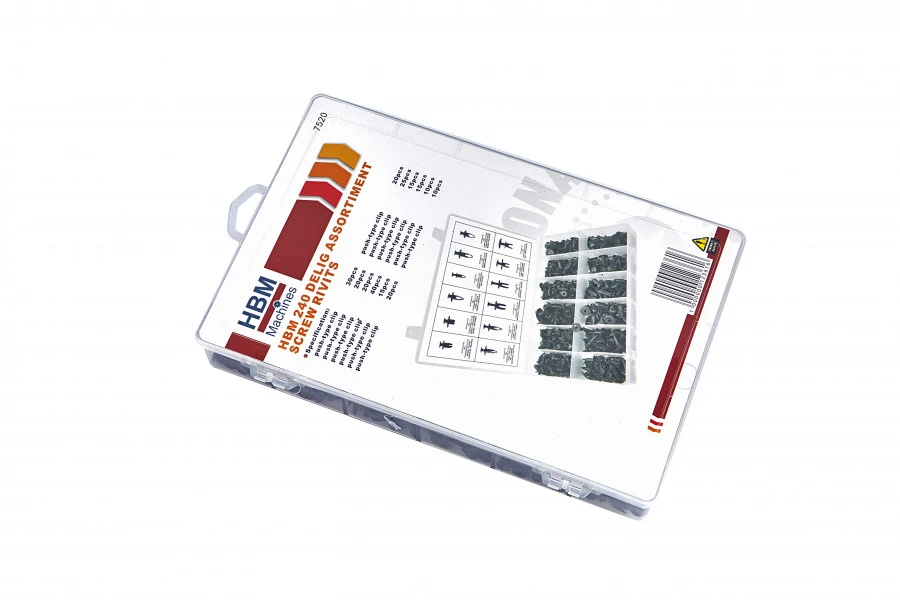 HBM 240 Delige Assortiment Screw Rivits 2 HBM 240 Delige Assortiment Screw Rivits - Afbeelding 2