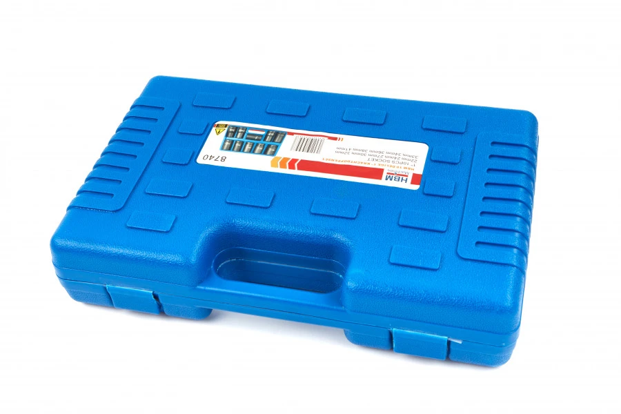 HBM 10 Delige 1" Krachtdoppenset 4 HBM 10 Delige 1" Krachtdoppenset - Afbeelding 4