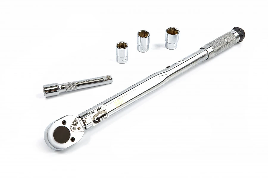 HBM 5 Delige 1/2" Momentsleutel 28-210 Nm 1 HBM 5 Delige 1/2" Momentsleutel 28-210 Nm