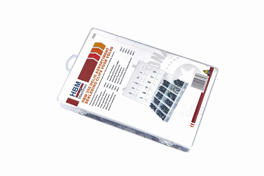 HBM 350 Delige Assortiment Bekleding Clips Voor Volvo 2 HBM 350 Delige Assortiment Bekleding Clips Voor Volvo - Afbeelding 2