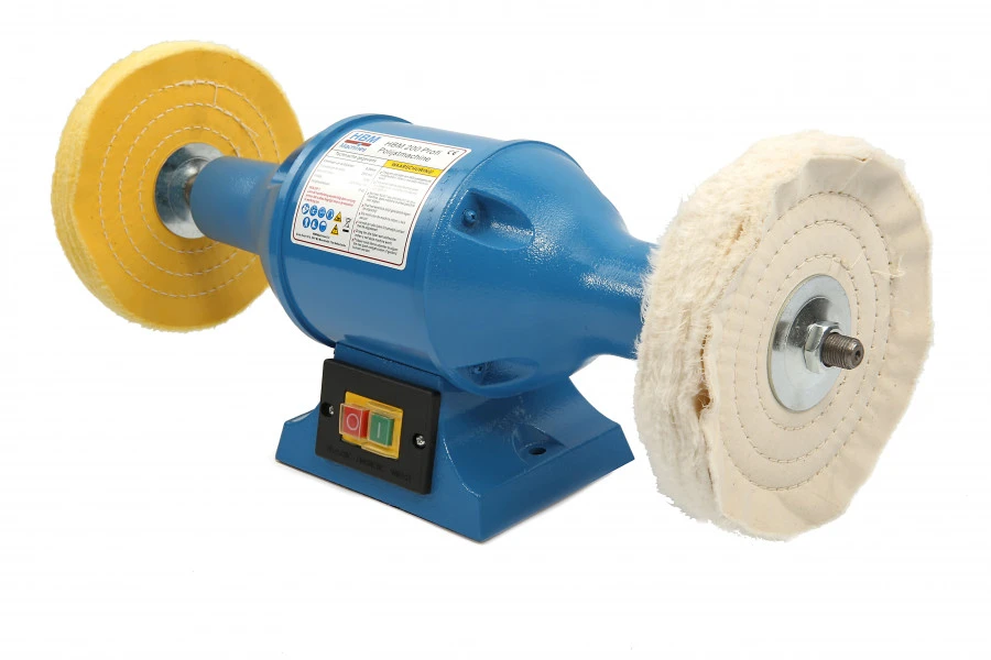 HBM 200 Polijstmachine - BLAUW 1 HBM 200 Polijstmachine - BLAUW