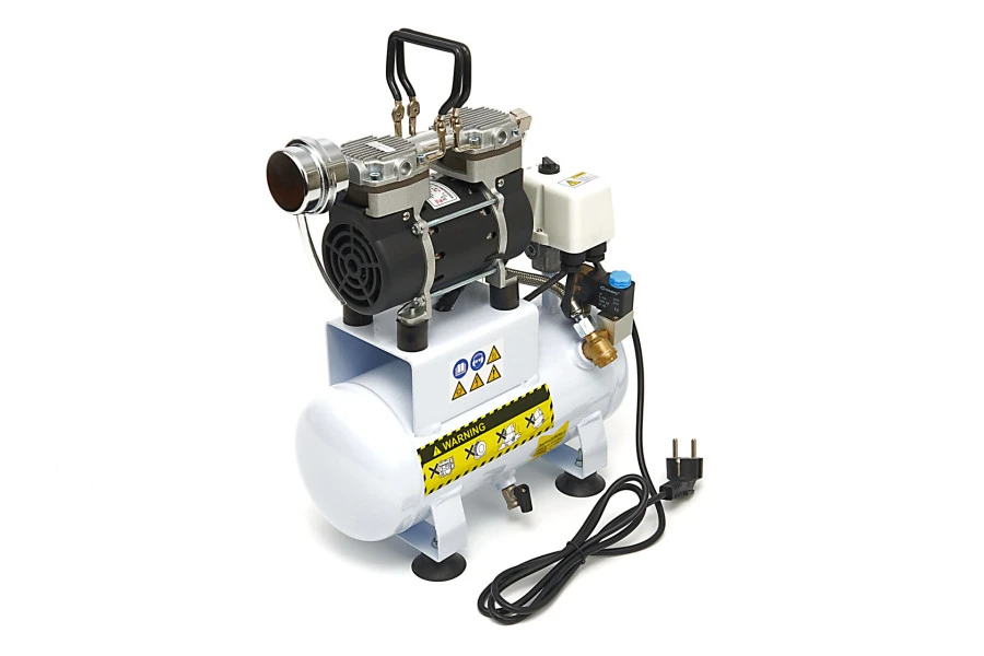 HBM Low Noise Airbrush Compressor 4 Liter, Model 2 4 HBM Low Noise Airbrush Compressor 4 Liter, Model 2 - Afbeelding 4