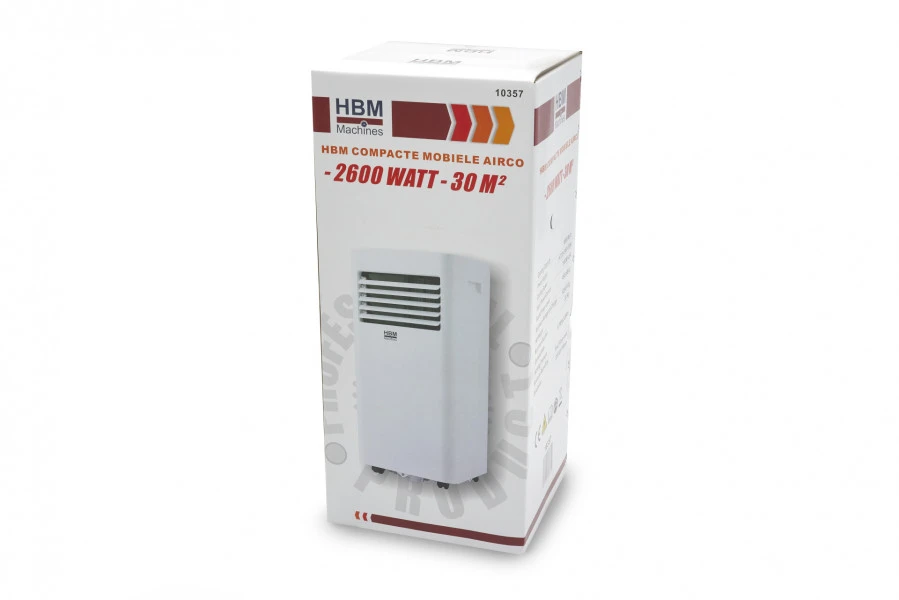 HBM Compacte Mobiele Airco - 9.000 BTU/h 17 HBM Compacte Mobiele Airco - 9.000 BTU/h - Afbeelding 17