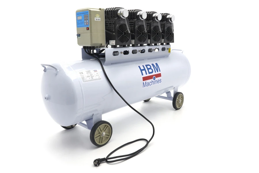 HBM 200 Liter Professionele Low Noise Compressor - Model 2 2 HBM 200 Liter Professionele Low Noise Compressor - Model 2 - Afbeelding 2