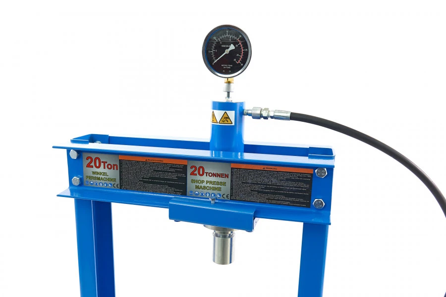 HBM 20 Ton Professionele Pneumatische Werkplaatspers, Raamwerkpers 6 HBM 20 Ton Professionele Pneumatische Werkplaatspers, Raamwerkpers - Afbeelding 6