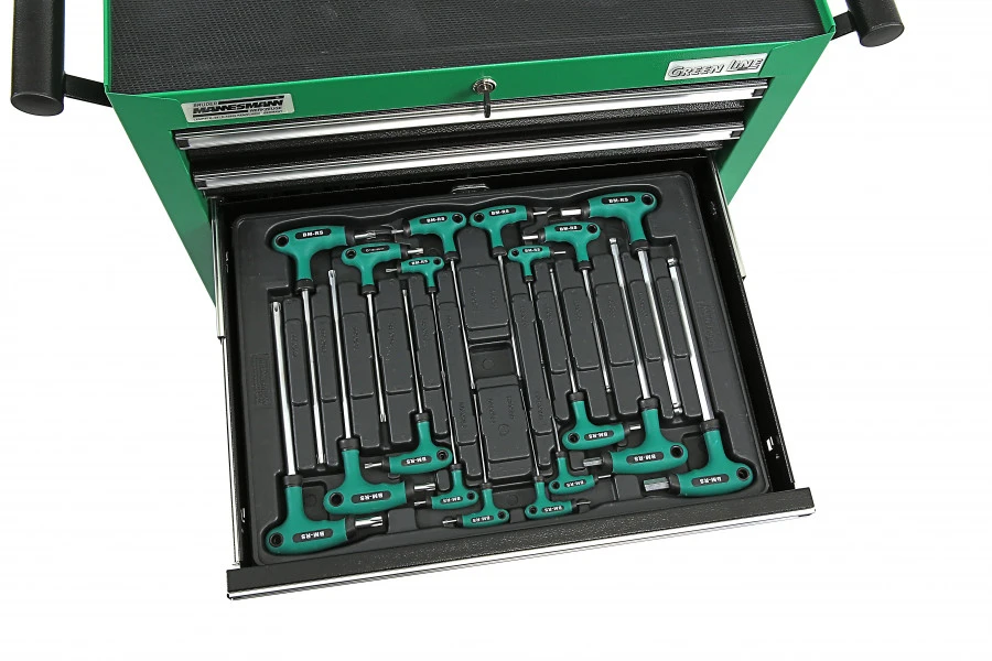 Mannesmann Gevulde Gereedschapswagen - 321 Delig 5 Mannesmann Gevulde Gereedschapswagen - 321 Delig - Afbeelding 5