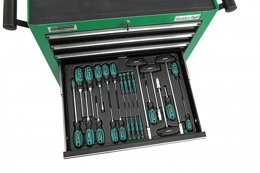 Mannesmann Gevulde Gereedschapswagen - 321 Delig 6 Mannesmann Gevulde Gereedschapswagen - 321 Delig - Afbeelding 6