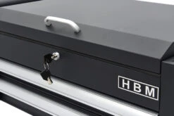 HBM 2 Laden Gereedschapswagen Met 2 Plateaus En Opbergvak - 91 Cm - Zwart -Makita winkel hbm 186 90.jpg 1200x600 df61eebc88