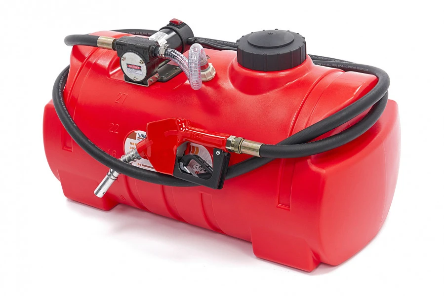 HBM Professionele Elektrische Dieselpomp, Stookoliepomp Met 100 Liter Tank 2 HBM Professionele Elektrische Dieselpomp, Stookoliepomp Met 100 Liter Tank - Afbeelding 2