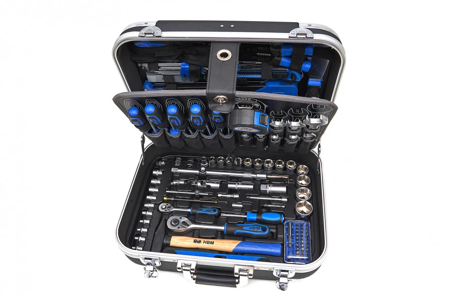 HBM 228-delige Professionele Gereedschapskoffer 2 HBM 228-delige Professionele Gereedschapskoffer - Afbeelding 2