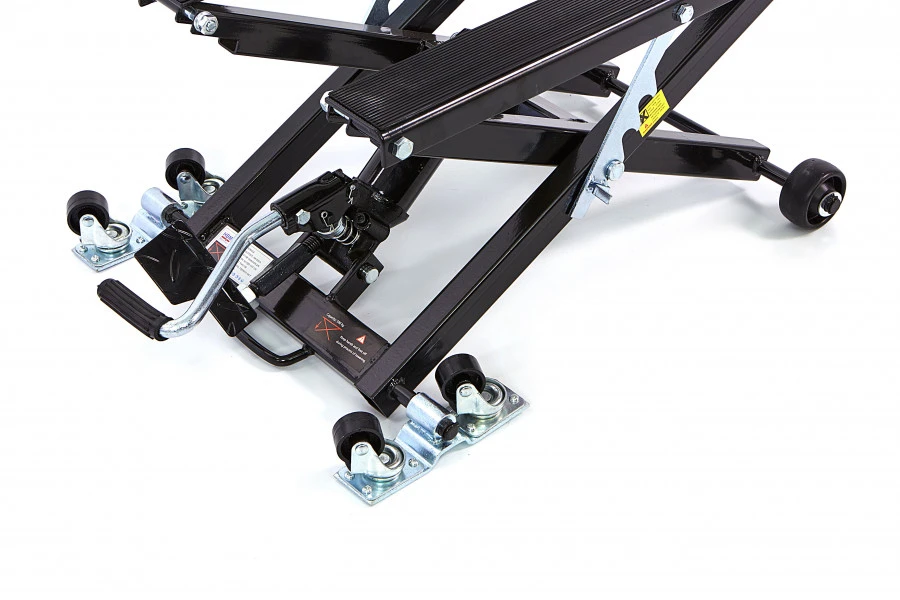 HBM Universele Verrijdbare Motorlift - ZWART 4 HBM Universele Verrijdbare Motorlift - ZWART - Afbeelding 4