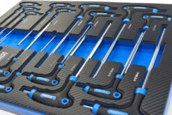 HBM 18 Delige T-Grepen INCH Maten Carbon Foam Inlay Voor Gereedschapswagen 6 HBM 18 Delige T-Grepen INCH Maten Carbon Foam Inlay Voor Gereedschapswagen -Makita winkel hbm 2081 3.jpg 1200x600 e126febc88