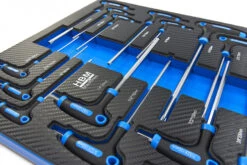 HBM 18 Delige T-Grepen INCH Maten Carbon Foam Inlay Voor Gereedschapswagen 7 HBM 18 Delige T-Grepen INCH Maten Carbon Foam Inlay Voor Gereedschapswagen -Makita winkel hbm 2082.jpg 1200x600 c702debc88