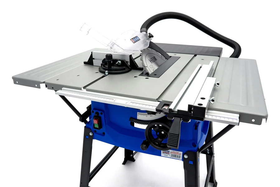 HBM 250 Mm. Cirkelzaagtafel Met 2 Zijtafels 2000 Watt 3 HBM 250 Mm. Cirkelzaagtafel Met 2 Zijtafels 2000 Watt - Afbeelding 3