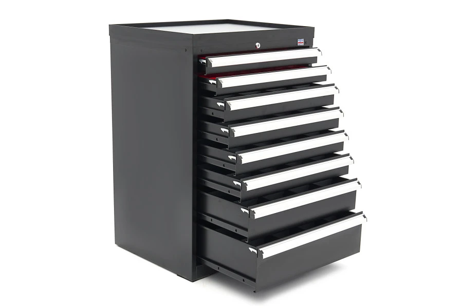 HBM 8 Laden Profi Gereedschapskast 72 X 58 X 100 Cm Zwart 4 HBM 8 Laden Profi Gereedschapskast 72 X 58 X 100 Cm Zwart - Afbeelding 4