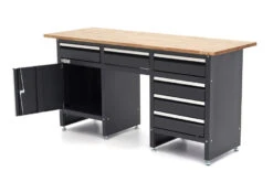 HBM 171 Cm Werkbank Met 6 Laden 1 Deur En Massief Houten Werkblad -Makita winkel hbm 2101 8.jpg 1200x600 45acaebc88