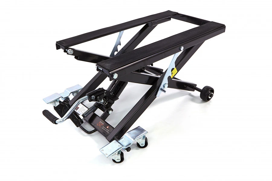 HBM Universele Verrijdbare Motorlift - ZWART 2 HBM Universele Verrijdbare Motorlift - ZWART - Afbeelding 2