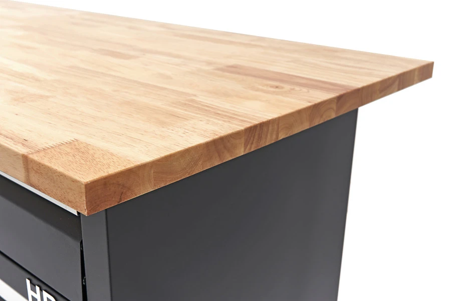 HBM 171 Cm Werkbank Met 6 Laden 2 Deuren En Massief Houten Werkblad 10 HBM 171 Cm Werkbank Met 6 Laden 2 Deuren En Massief Houten Werkblad - Afbeelding 10