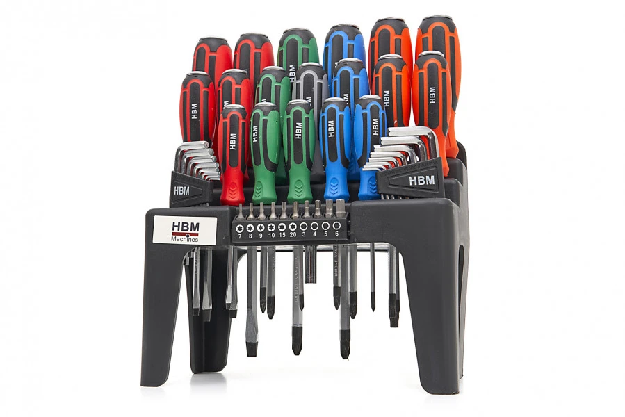 HBM Profi Slagvaste Schroevendraaierset 44-delig 2 HBM Profi Slagvaste Schroevendraaierset 44-delig - Afbeelding 2