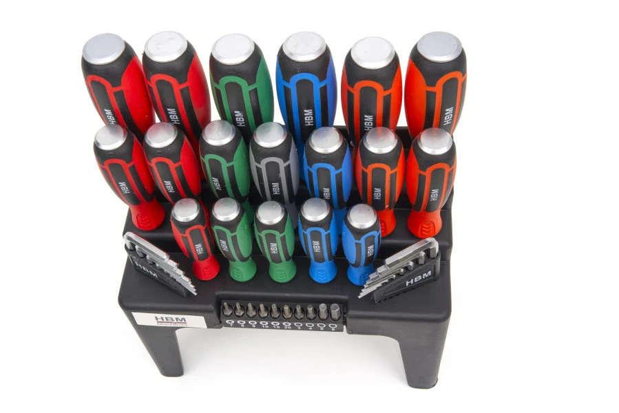 HBM Profi Slagvaste Schroevendraaierset 44-delig 3 HBM Profi Slagvaste Schroevendraaierset 44-delig - Afbeelding 3