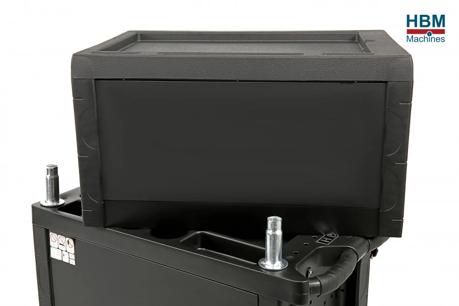 HBM 4 Laden Gereedschap Opzetkast - ROOD 5 HBM 4 Laden Gereedschap Opzetkast - ROOD - Afbeelding 5