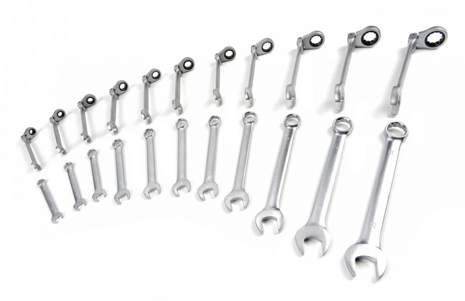 HBM 22 Delige Ring Ratel Steeksleutelset In Carbon Foam Inlay Voor Gereedschapswagen 5 HBM 22 Delige Ring Ratel Steeksleutelset In Carbon Foam Inlay Voor Gereedschapswagen - Afbeelding 5