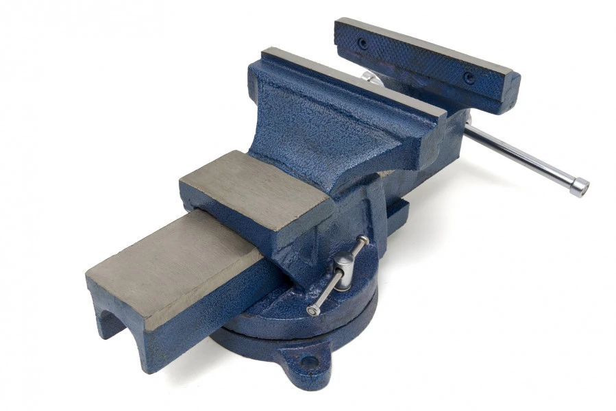 HBM Profi 150 Mm Bankschroef Met Draaibaar Onderstel 4 HBM Profi 150 Mm Bankschroef Met Draaibaar Onderstel - Afbeelding 4