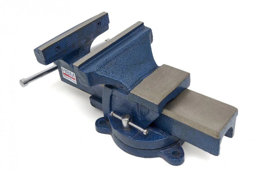 HBM Profi 150 Mm Bankschroef Met Draaibaar Onderstel 5 HBM Profi 150 Mm Bankschroef Met Draaibaar Onderstel - Afbeelding 5