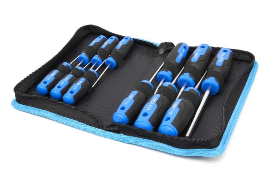 HBM 12 Delige Professionele Torx Schroevendraaierset In Stevige Opbergetui 7 HBM 12 Delige Professionele Torx Schroevendraaierset In Stevige Opbergetui - Afbeelding 7