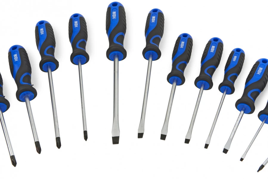 HBM Profi 100 Delige Soft Grip Schroevendraaierset, Dopsleutelset En Bitset Met Houder 3 HBM Profi 100 Delige Soft Grip Schroevendraaierset, Dopsleutelset En Bitset Met Houder - Afbeelding 3