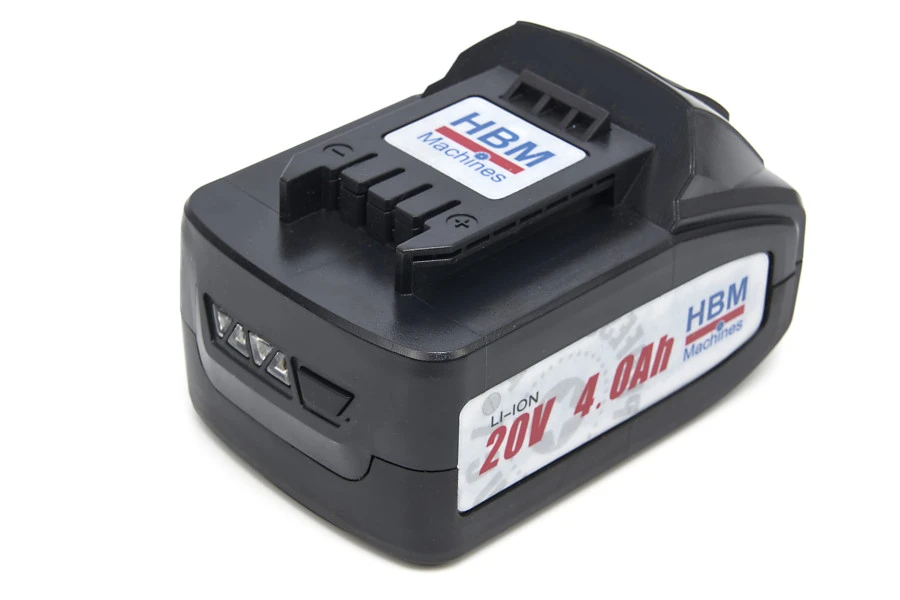 HBM 20 Volt 4,0AH Lion Accu Voor HBM Handpalmschuurmachine 1 HBM 20 Volt 4,0AH Lion Accu Voor HBM Handpalmschuurmachine