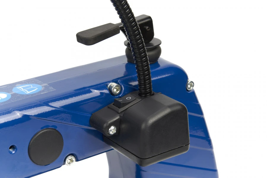 HBM Variabele Figuurzaagmachine Met Verlichting En Stofblaassysteem 6 HBM Variabele Figuurzaagmachine Met Verlichting En Stofblaassysteem - Afbeelding 6