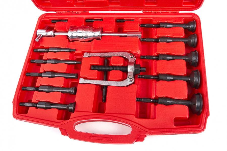 HBM 17 Delige Binnenlagertrekkerset 8 - 58 Mm 1 HBM 17 Delige Binnenlagertrekkerset 8 - 58 Mm