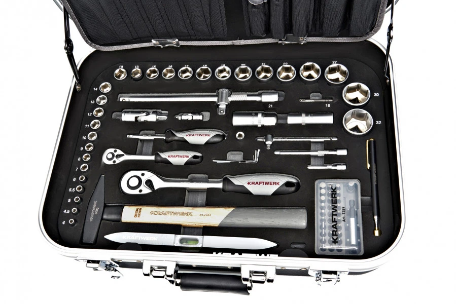 Kraftwerk Gereedschapskoffer 230-delig 1050NL 3 Kraftwerk Gereedschapskoffer 230-delig 1050NL - Afbeelding 3