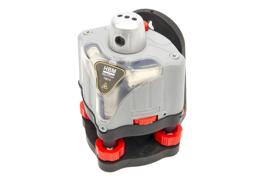 HBM Professionele Rotatie Laserwaterpas Set Met Statief - 30 Meter 3 HBM Professionele Rotatie Laserwaterpas Set Met Statief - 30 Meter - Afbeelding 3
