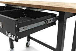 HBM Werkbank Met Massief Houten Blad, 2 Laden, Verrijdbaar, 122 Cm 16 HBM Werkbank Met Massief Houten Blad, 2 Laden, Verrijdbaar, 122 Cm -Makita winkel hbm 3073 8.jpg 1200x600 b7e09ebc88