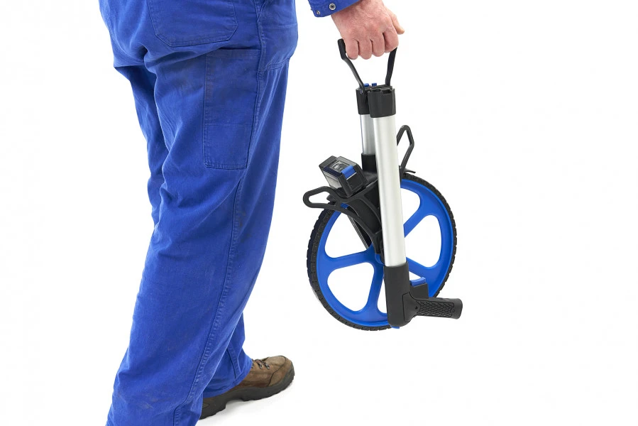 HBM 318 Mm. Professioneel Meetwiel, Afstandsmeter 2 HBM 318 Mm. Professioneel Meetwiel, Afstandsmeter - Afbeelding 2