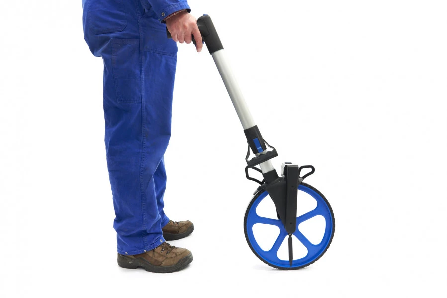 HBM 318 Mm. Professioneel Meetwiel, Afstandsmeter 8 HBM 318 Mm. Professioneel Meetwiel, Afstandsmeter - Afbeelding 8