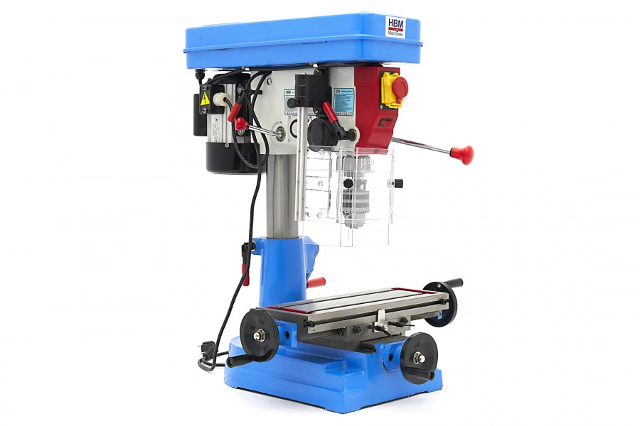 HBM 16 Boormachine / Freesmachine Met Beschermkap 6 HBM 16 Boormachine / Freesmachine Met Beschermkap - Afbeelding 6