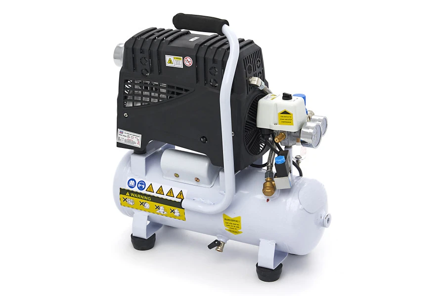HBM 9 Liter Professionele Low Noise Compressor 2 HBM 9 Liter Professionele Low Noise Compressor - Afbeelding 2