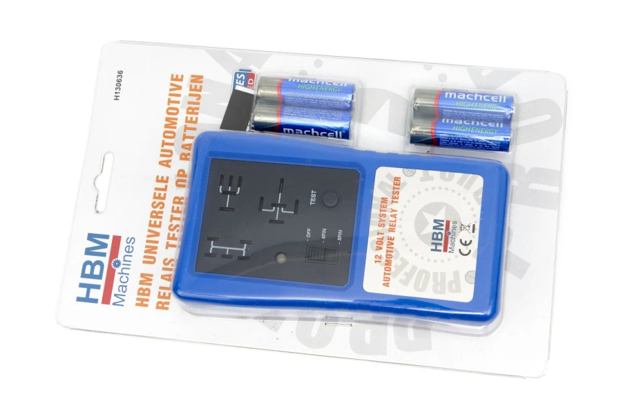 HBM Universele Automotive Relais Tester Op Batterijen 4 HBM Universele Automotive Relais Tester Op Batterijen - Afbeelding 4