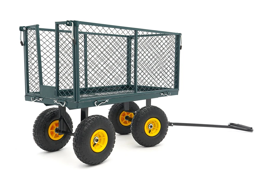 HBM 100 Kg Trekkar, Bolderwagen, Tuinkar Met 86 X 46 X 38 Cm Laadbak Inclusief Canvas Zak 9 HBM 100 Kg Trekkar, Bolderwagen, Tuinkar Met 86 X 46 X 38 Cm Laadbak Inclusief Canvas Zak - Afbeelding 9