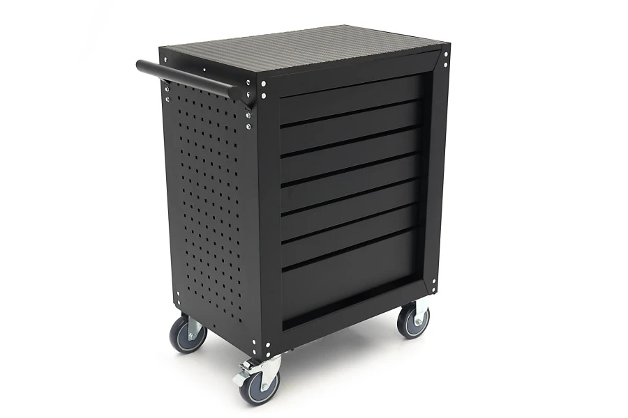 HBM Gereedschapswagen Met 7 Laden - 68 Cm - Zwart 6 HBM Gereedschapswagen Met 7 Laden - 68 Cm - Zwart - Afbeelding 6