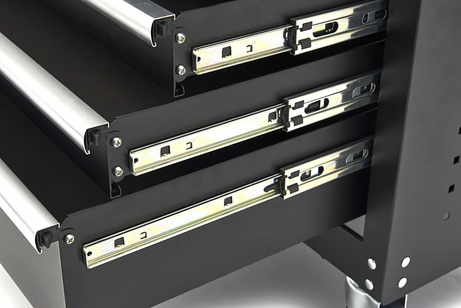 HBM Gereedschapswagen Met 7 Laden - 68 Cm - Zwart 11 HBM Gereedschapswagen Met 7 Laden - 68 Cm - Zwart - Afbeelding 11