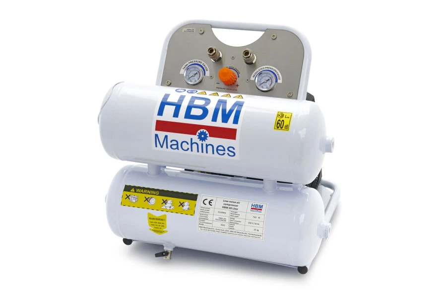 HBM 20 Liter Professionele Low Noise Compressor - Model 2 2 HBM 20 Liter Professionele Low Noise Compressor - Model 2 - Afbeelding 2