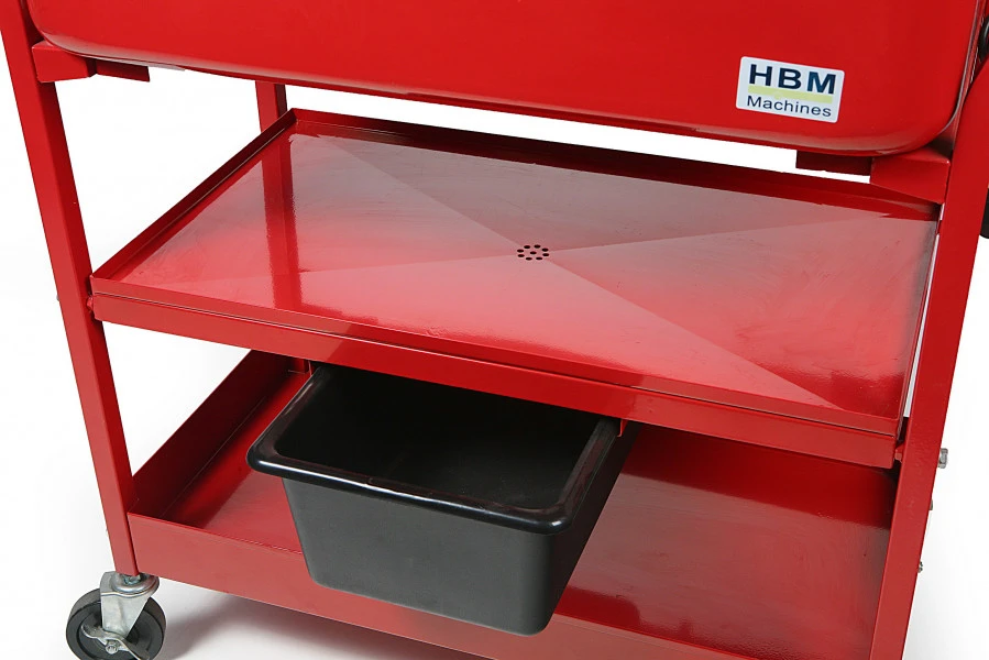 HBM 90 Liter Verrijdbare Ontvetterbak Met Pomp 2 HBM 90 Liter Verrijdbare Ontvetterbak Met Pomp - Afbeelding 2