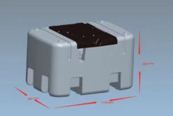 HBM 12 Volt 400 Liter Kunststof Mobiele Dieseltank -Makita winkel tank201.jpg 1200x600 2583eebc88